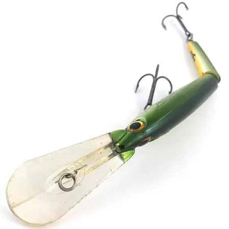 Storm Deep Jointed Minnow Stick 14 Wobbler, Grön, 25g, Ledad, #4942