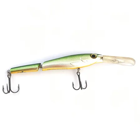 Storm Deep Jointed Minnow Stick 14 Wobbler, Grön, 25g, Ledad, #4942