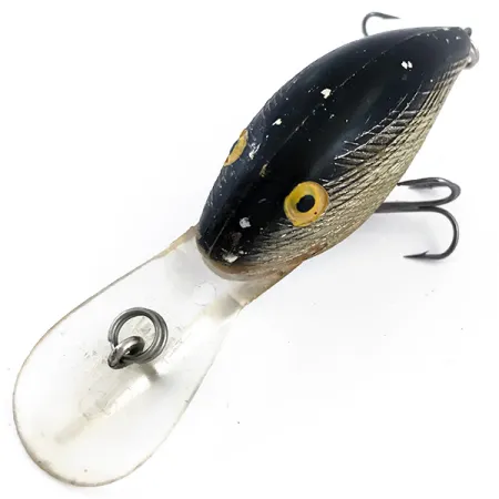 Rebel Deep WEE R Djupgående Wobbler, Silver / Black, 10,5g, #4944