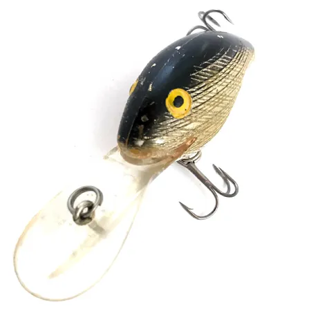 Rebel Deep WEE R Djupgående Wobbler, Silver / Black, 10,5g, #4944