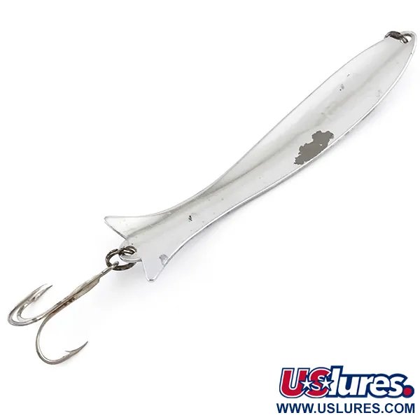 Mooselook wobbler Skeddrag, Nickel, 28g, Dubbel fenstjärt, #4946