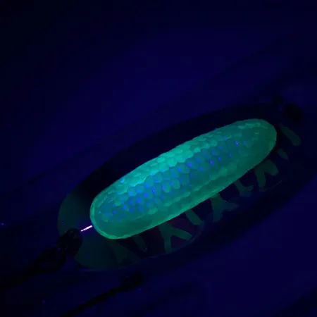 Blue Fox Rattlin Pixee Skeddrag, Nickel / Ljusgrön, 14g, Rassel, #4957