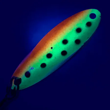 Acme Kastmaster UV Skeddrag, Fire Tiger / Nickel, 7g, UV-aktiv, #4978