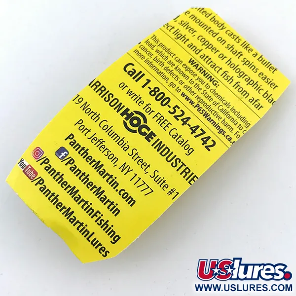 Panther Martin 2 Spinnare, Öring, 2,5g, Fjäderkrok, #4992