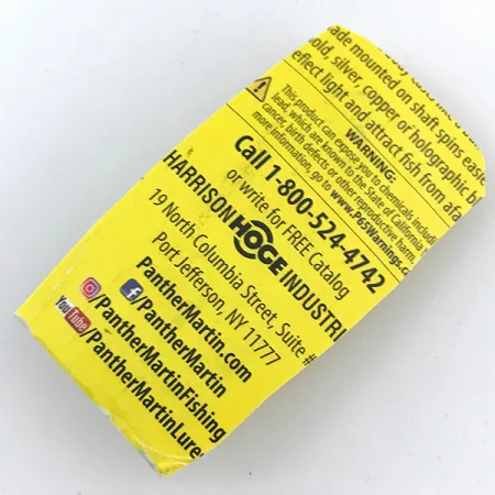 Panther Martin 4 UV Spinnare, Regnbågsöring, 4g, UV-finish, #4996