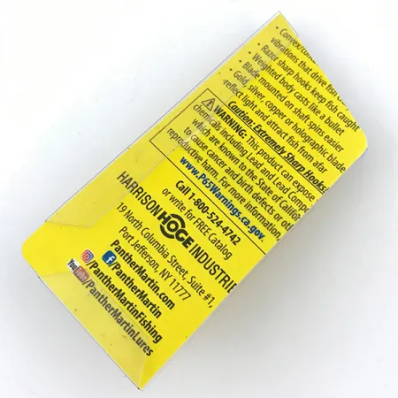 Panther Martin 6 Spinnare, Regnbåge, 6g, In-line sked, #4999