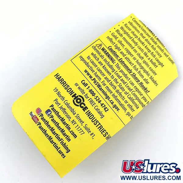 Panther Martin 6 Spinnare, Fire Tiger, 6g, In-line sked, #5001