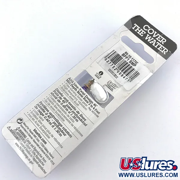 Blue Fox Super Vibrax 1 Spinnare, Silver, 4g, Klockkropp, #5003