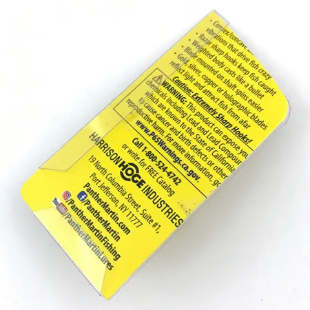 Spinnare Panther Martin 4, Blå öring, 4g, Holografisk, #5007