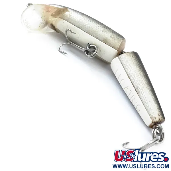 Rapala Jointed J-9 Ledat Drag, Silver, 7g, Balsaträ, #5028