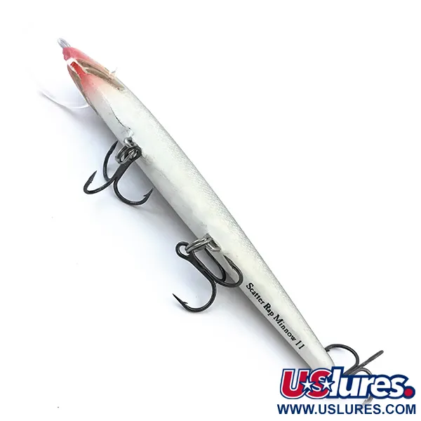Rapala Scatter Rap Minnow Wobbler, Silver, 6g, Scatter Lip, #5029