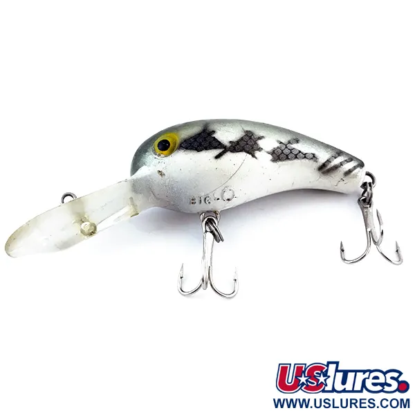 Cotton Cordell Big O Wobbler, Silver, 10g, Flytande, #5031