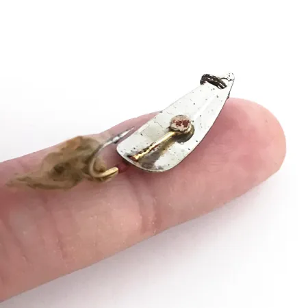 Hofmann’s Lures Frizz’s Spoon Skeddrag, Nickel, 0,6g, Vasskydd, #5035