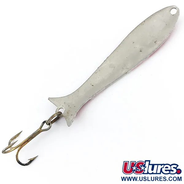 Atlantic Lures Northern Wobbler Skeddrag, Röd/Vit/Nickel, 5g, #5042