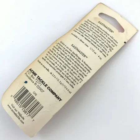 Acme Kastmaster Skeddrag, Nickel / Hologram, 10.5g, Långkast, #5044