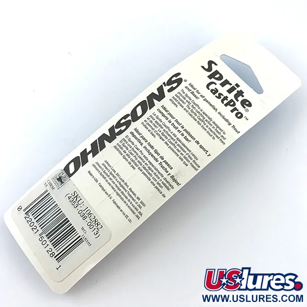 Johnson Sprite Cast Pro Skeddrag, Nickel, 10,5g, Mässing, #5793