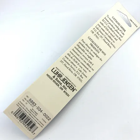 Luhr Jensen Deep Stinger Jigg, Silver / Rosa, 21g, Vintage, #5051