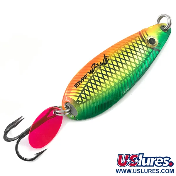 Key Largo Syco Spoon Skeddrag, Rainbow Fish, 14g, 3D-öga, #5057