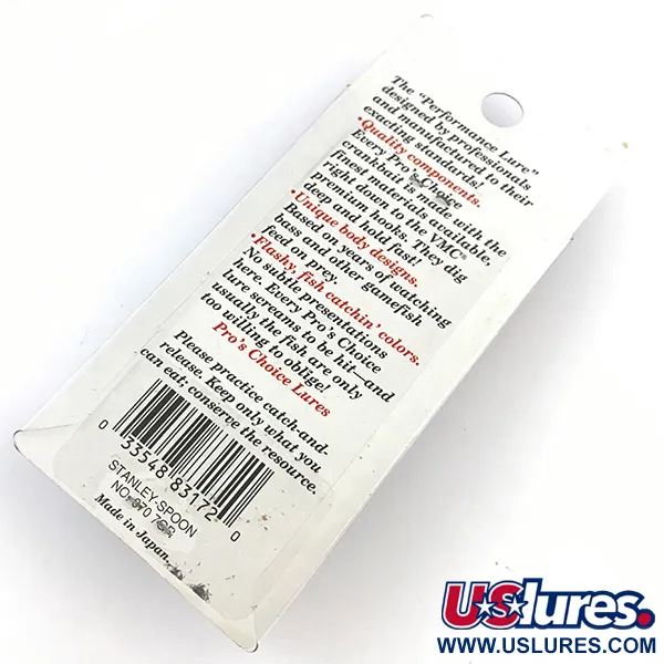 Stanley Jigs Stanley Spoon Skeddrag, Guld, 7g, VMC-krok, #5112