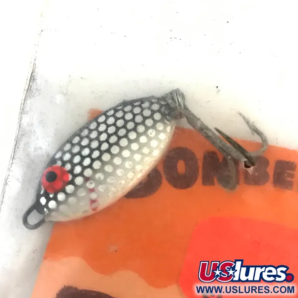 Bomber Slab Spoon Vertikalpirk, Gädda, 17g, Vintage USA, #5064