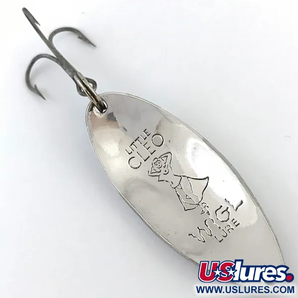 Seneca Little Cleo (Hula Girl) Skeddrag, Vit/Blå/Nickel, 18g, #5073