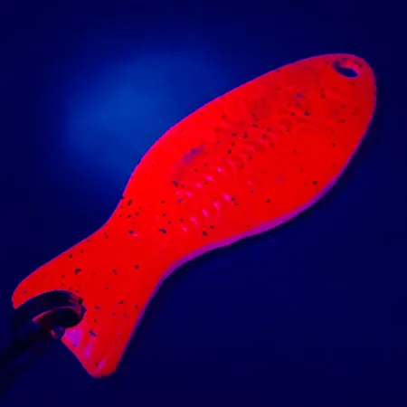 Al's gold fish UV Skeddrag, Fluorescerande Rosa UV/Nickel, 4.5g, #5077