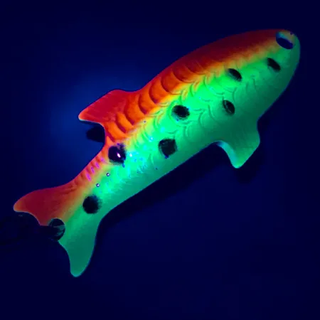 Acme Phoebe UV Skeddrag, Regnbåge/Nickel, 4g, UV-reaktivt, #5083