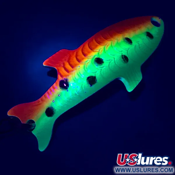 Acme Phoebe UV Skeddrag, Regnbåge/Nickel, 4g, UV-reaktivt, #5083