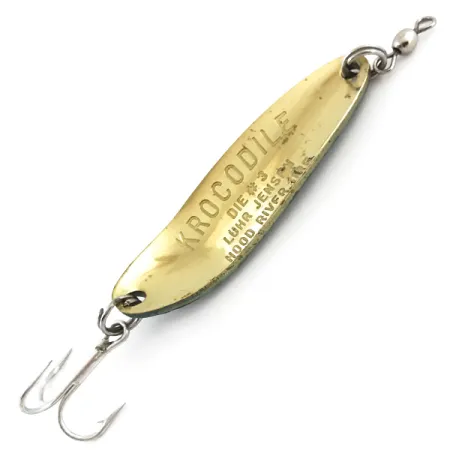 Luhr Jensen Krocodile Die #3 UV Skeddrag, Fire Tiger/Guld, 14g, #5085