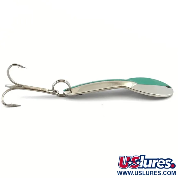 Acme Dazzler #2 Skeddrag, Nickel / Grön, 7g, Gäddbete, #5096