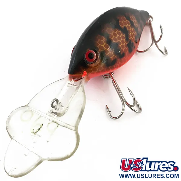 Luhr Jensen Hot Lips Express Wobbler, Red Tiger, 14g, Djupgående, #5098