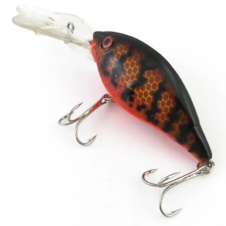 Luhr Jensen Hot Lips Express Wobbler, Red Tiger, 14g, Djupgående, #5098