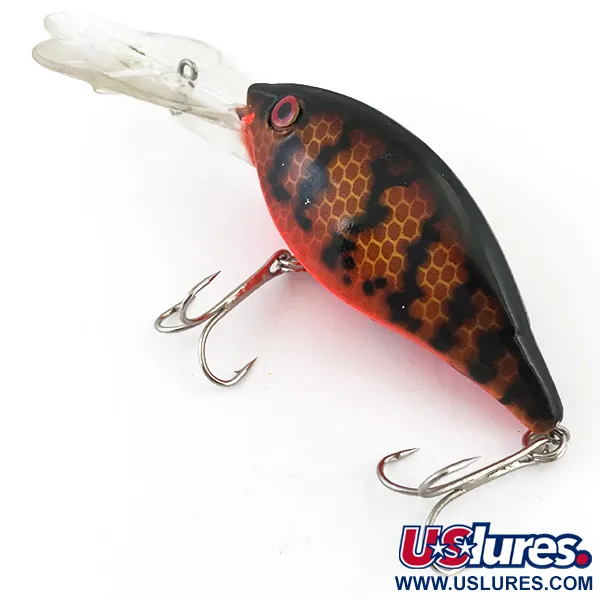 Luhr Jensen Hot Lips Express Wobbler, Red Tiger, 14g, Djupgående, #5098