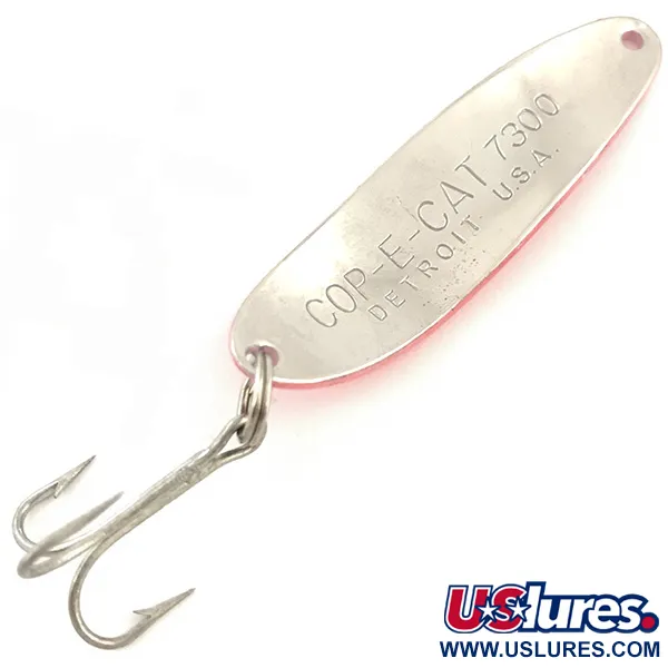 Eppinger Dardevle Cop-E-Cat 7300 UV Skeddrag, Rosa/Nickel, 10g, #5123