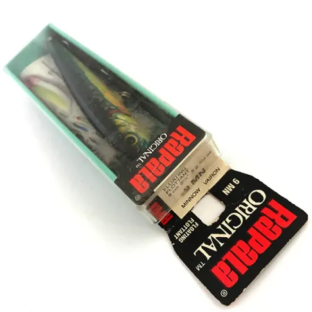 Rapala Original Floater Vobbler, Regnbåge, 5g, Balsaträ, #5131