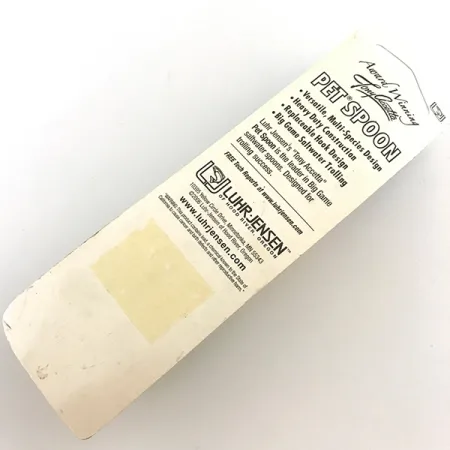 Luhr Jensen Tony Accetta Pet Spoon 14 Vasskyddat Skeddrag, Nickel, 7g, #5133