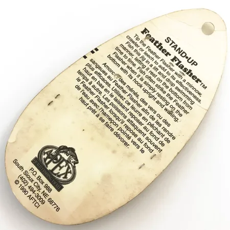 Apex Feather Flasher Jigg, Chartreuse, 7g, Stand-up-skalle, #5134