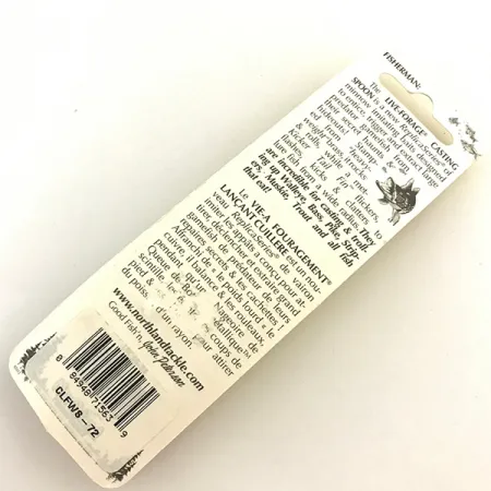 Northland Live Forage Glow Skeddrag, Realistic fish, 7g, Glow, #5164