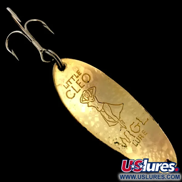 Seneca Little Cleo (Hula Girl) Crystal Skeddrag, Golden Scale, 10g, #5147