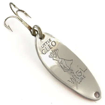 Seneca Little Cleo (Hula Girl) Skeddrag, Vit Pärlemor/Röd, 10g, #5160