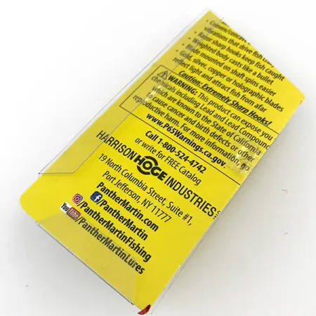 Panther Martin 4 Spinnare, Silver / Blå, 4g, Holografisk, #5168