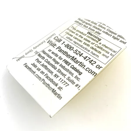 Panther Martin 2 Spinnare, Guld, 2.5g, In-Line Design, #5169