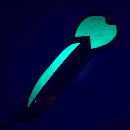 Glen Evans Loco 4. Skeddrag, Nickel / Green Hologram, 23g, #5202