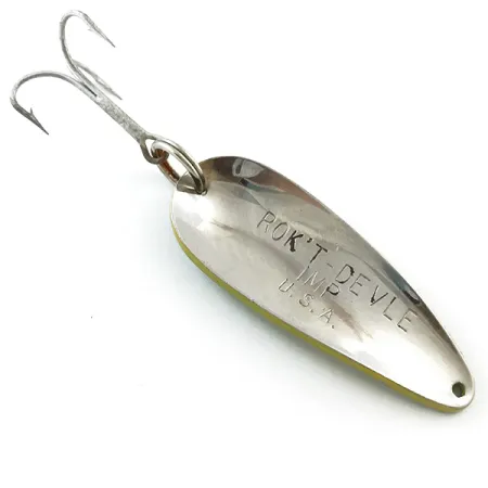 Dardevle Rok't Imp Skeddrag, Yellow / Green / Nickel, 21g, #5222