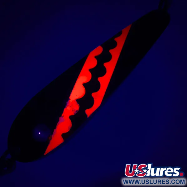 Northern King 28 UV Trollingsked, Black/Red/Gold, 14g, UV-reaktiv, #5225