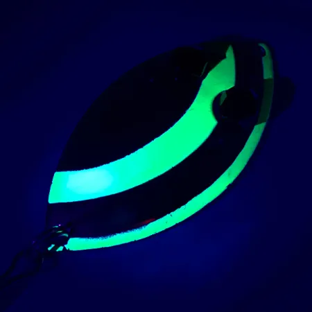 Eppinger Red Eye junior UV Skeddrag, Nickel/Chartreuse, 13g, UV, #5236