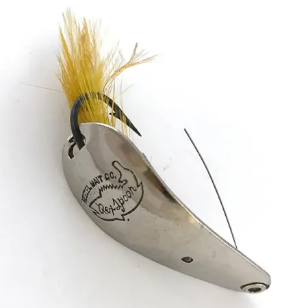 Weedless Weezel bait Rex Spoon Skeddrag, Nickel, 10g, Vasskydd, #5239