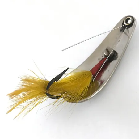 Weedless Weezel bait Rex Spoon Skeddrag, Nickel, 10g, Vasskydd, #5239