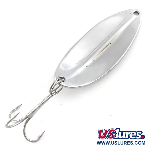 TODDCO Main liner Skeddrag, Nickel / Röd, 12,5g, Vintage, #5244