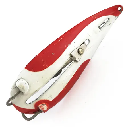 LARSON BAIT FISHTRAP Skeddrag, Röd/Vit/Nickel, 17g, Vasskyddad, #5250